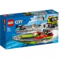 Preview: LEGO®-City Rennboot-Transporter (60254)