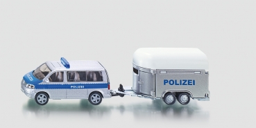 SIKU-Polizei-PKW mit Pferdeanhänger (2310)