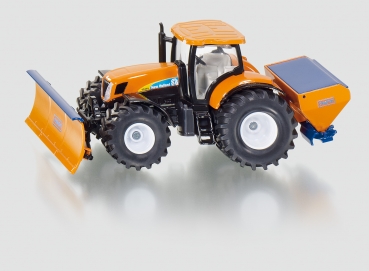 SIKU-Traktor mit Räumschild und Salzstreuer (2940)