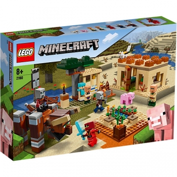 LEGO®-Minecraft Der Illager-Überfall (21160)