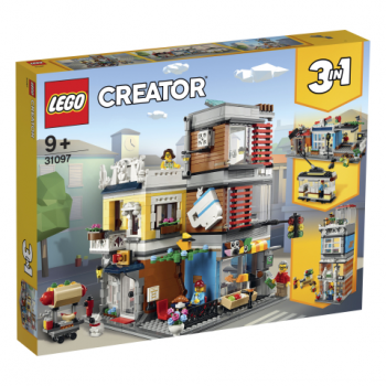 LEGO®-Creator Stadthaus mit Zoohandlung & Café (31097)