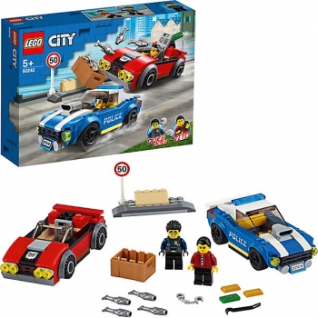 LEGO®-City Polizei Festnahme auf der Autobahn (60242)