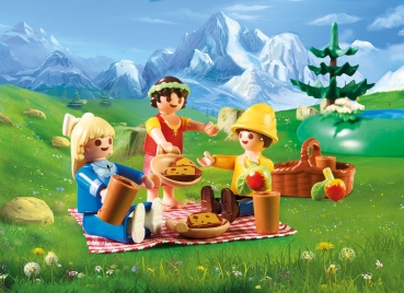 PLAYMOBIL®-Am Kristallsee mit Heidi, Peter und Clara (70254)