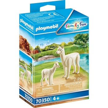 PLAYMOBIL®-Erlebnis-Zoo Alpaka mit Baby (70350)