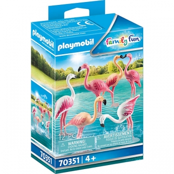 PLAYMOBIL®-Erlebnis-Zoo Flamingoschwarm (70351)