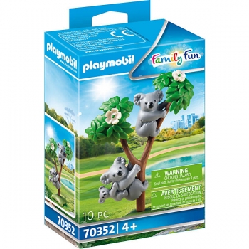 PLAYMOBIL®-Erlebnis-Zoo 2 Koalas mit Baby (70352)